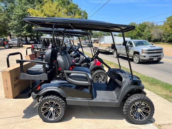Photo New 2023 4 Seater 48v V2 Golf Cart $176 Month Wac $8,499