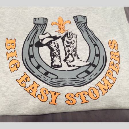 Photo New Orleans Cowboy Souvenir T-shirt, Big Easy Stompers (Size L) $15