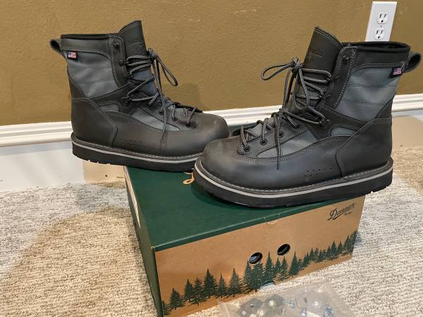 Photo New Patagonia Danner Foot Tractor Wading Boots - Aluminum Bar size 11 $385