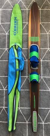 Photo OBrien International Competition 68 Wood Slalom Water Ski  Case $180