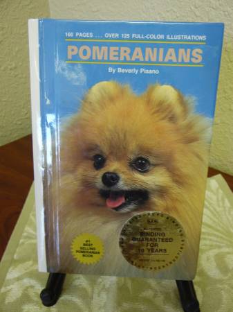 Photo Pomeranians a 1 best selling book by Beverly Pisano $5