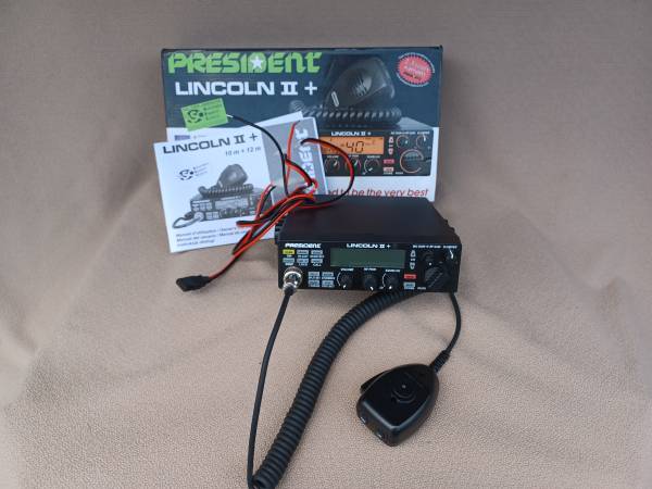 Photo President Lincoln II Plus Ham CB Radio $250