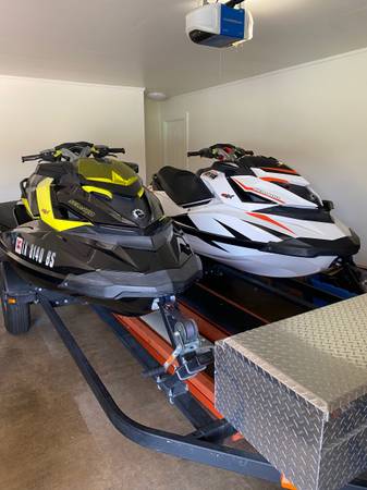 Photo Sea Doo RXP pair with trailer $25,000