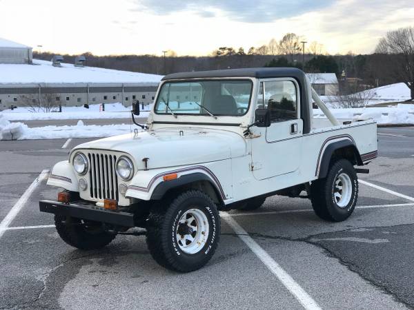 1981 Jeep CJ8 Scrambler original paint, no rust - $11500 (Danville ...