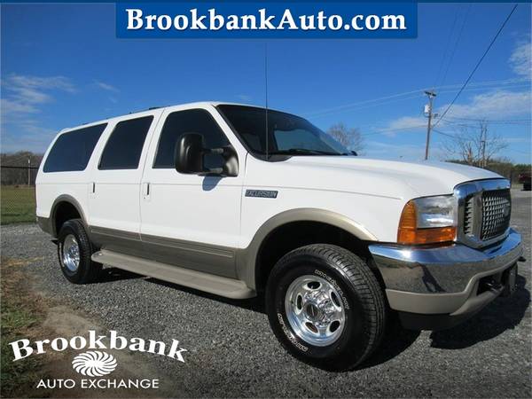 Photo 2001 FORD EXCURSION LIMITED, White APPLY ONLINE-gt BROOKBANKAUTO.COM - $38,900 (RAM CHEVY FORD DODGE JEEP)