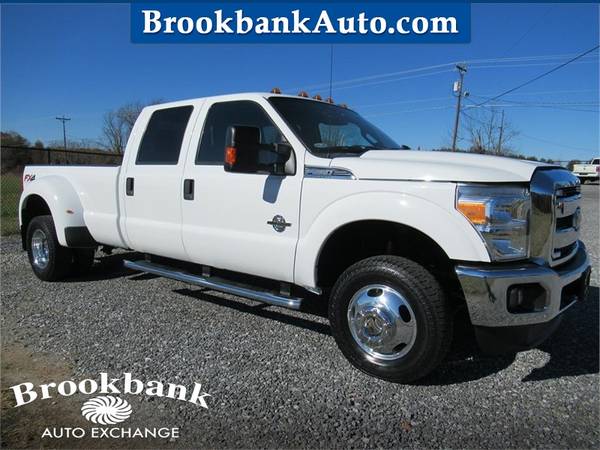 Photo 2016 FORD F350 SUPER DUTY XLT, White APPLY ONLINE-gt BROOKBANKAUTO.COM - $46,412 (RAM CHEVY FORD DODGE JEEP)