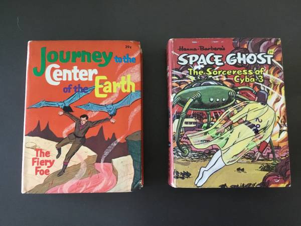 Photo Big Little Books Space Ghost and Journey to the Center of the Earth $15