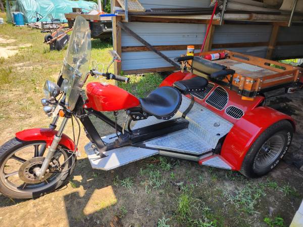 Photo Custom 3 Wheel Motorcycle Cruiser $6,900