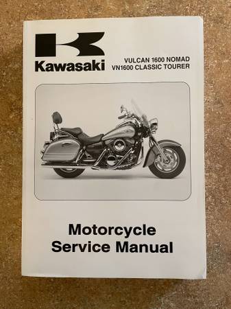 Photo Kawasaki Vulcan Nomad Service Manual $35