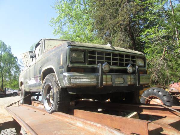 Photo USED PARTS BLACK 1984 FORD RANGER