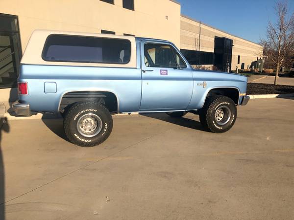 Photo 1982 Chevy K5 Blazer - $18,000 (Vandalia)