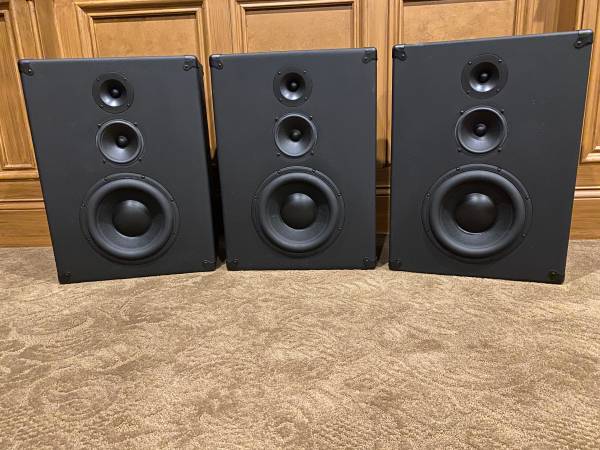 Photo Bay Audio Pro Theater LCR set of 3 $3,000