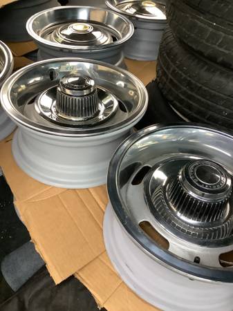 Photo Chevy Rally Wheels 14  15 5lug $350