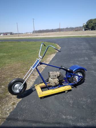 Photo Chopper Mini Bike Project $450 Drift Cart project $150
