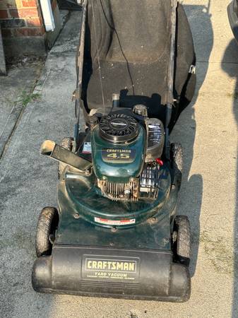 Photo Lawn vacuum for sale $250