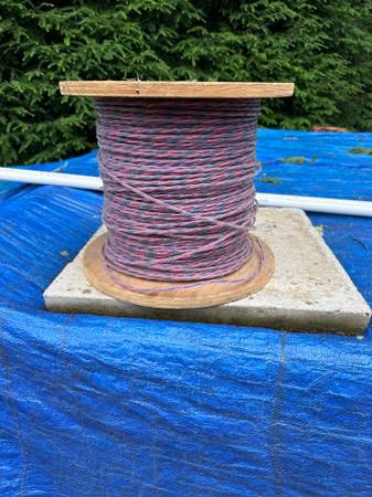 New 20 AWG  Stranded 2 Conductor Cable  $0.25 Per Foot $250