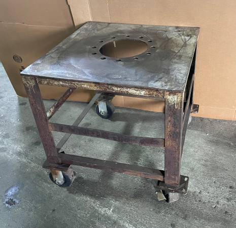 Photo Potable steel welding table $250