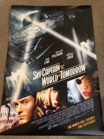 Photo Sky Captain and the World of Tomorrow DS 27x40 (4-Movie Poster Set) $40