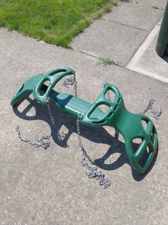 Photo Swing Set Glider Seat for Two $30