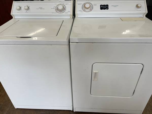 Photo Washer  Dryer - Whirlpool Old School Heavy Duty Super Capacity $359
