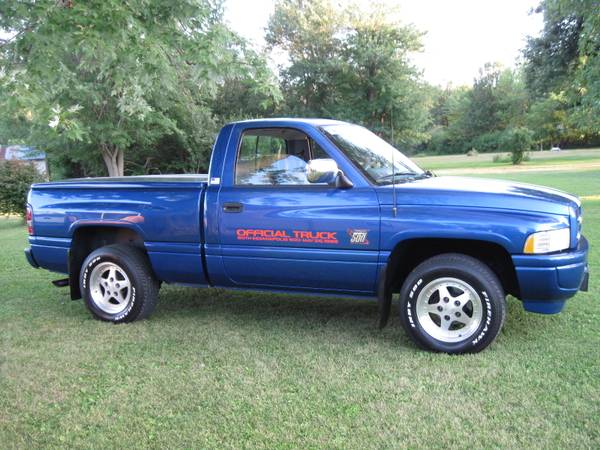 1996 Dodge Ram Indy Pace Truck - $9000 (Decatur) | Cars & Trucks For ...