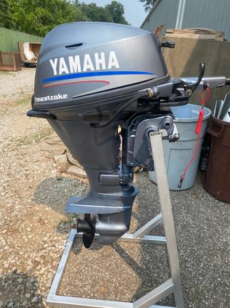 2012 Yamaha 20 HP 4 Stroke Tiller short shaft outboard $2,495
