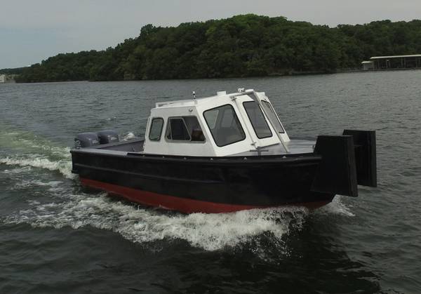 Aluminum Push Boat, Work Boat, Tug $52,000