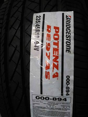 Bridgestone Potenza RE97 AS 2354518- new $40 $40