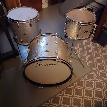 Photo Drumset Slingerland Drum Set Drums kit