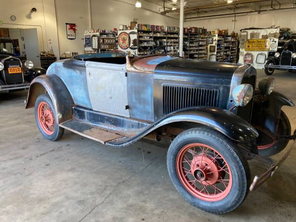 Photo 1931 Model A Ford Roadster - Hot Rod or restore $8,250