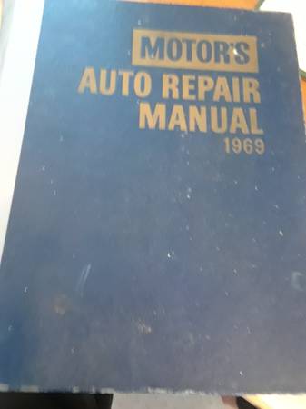 Photo 1963 to 1969 Motors Auto Repair Manual (GTO-Camaro-Mustang-Charger) R $20