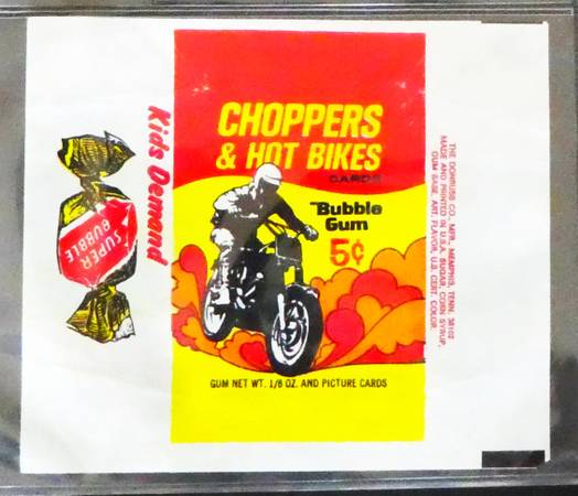 Photo 1972 Choppers  Hot Bikes Trading Cards, Complete Set Donruss NMMT $130