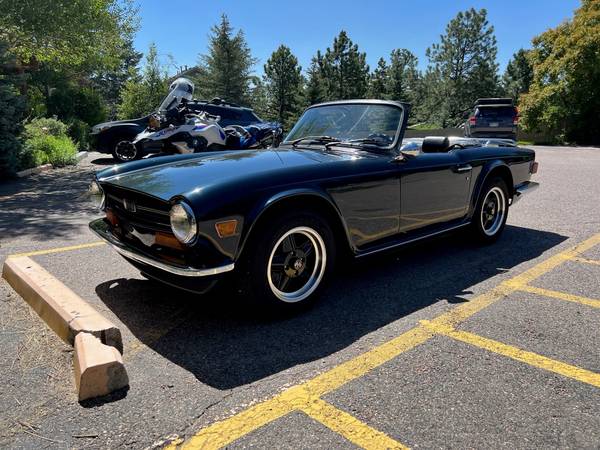 Photo 1972 Triumph TR6 With Overdrive $20,000