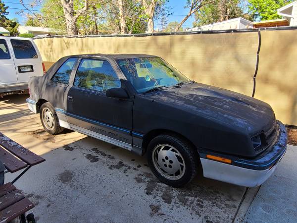 Photo 1987 turbo Dodge Shadow Shelby CSX 97 $2,000