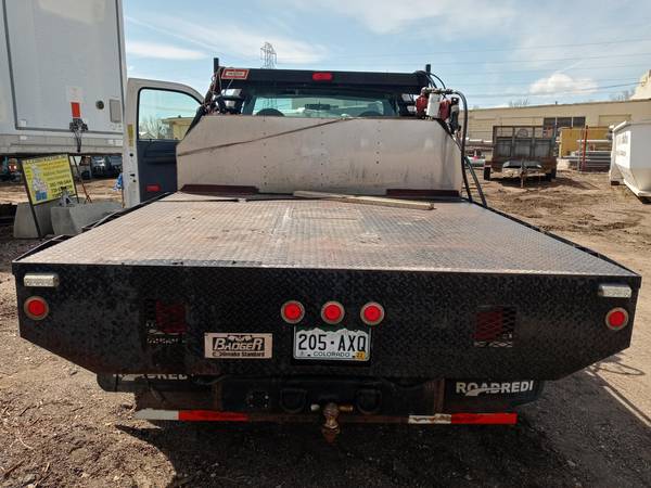 Photo 2000 Ford F350 truck with 839 flat bed - $10,500 (Englewood)