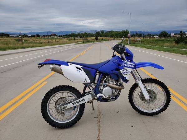 Photo 2003 Yamaha WR450. Clean Colorado title. Needs nothing. $2,900
