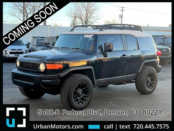 Photo 2007 Toyota FJ Cruiser w Off-Road Package - Blacked Out - $14,990 (5400-B Federal Blvd. Denver. 80221)