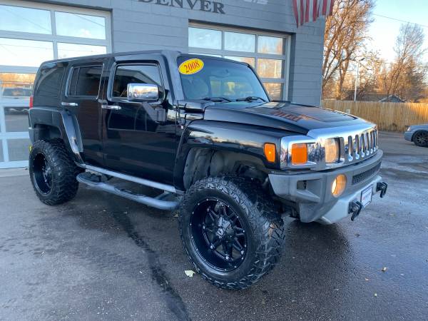 Photo 2008 HUMMER H3 Alpha V8 4WD Leather Heated Sunroof 2quot Lift Clean Title - $16,999 (Englewood)