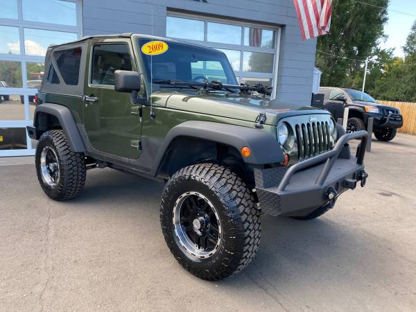 Photo 2009 Jeep Wrangler 40k Miles New Tires 539 Lift 6-speed Manual Soft Top - $25,999 (Momentum Of Denver)