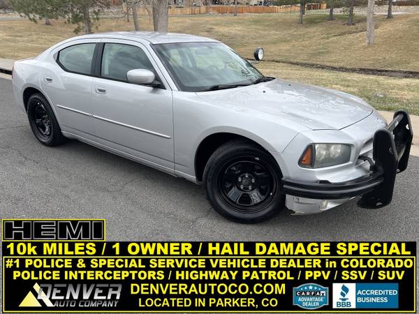 Photo 2010 Dodge Charger Police Pursuit  HEMI  ONLY 10k MILES $15,975