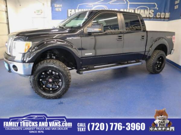 Photo 2012 Ford F-150 Lariat 4x4 Super Crew Leather Lifted Nav - $27,299 (_Ford_ _F-150_ _Truck_)