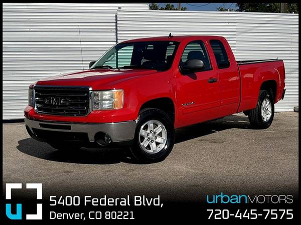 Photo 2013 GMC Sierra 1500 Extended Cab SLE- 1 Owner Clean CarFax History $19,990