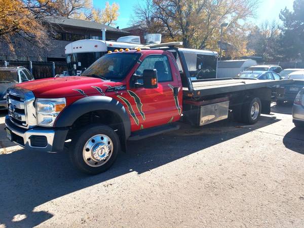 Photo 2014 Ford F-550 Super Duty Roll Off with stinger F550 V10 Gas Roll off with stin - $54,888 (Boulder Hybrids)