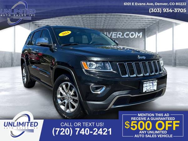 Photo 2014 Jeep Grand Cherokee Limited $14,999