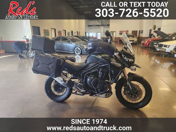 Photo 2014 Triumph Tiger Explorer XC Explorer 1200 XC with new tires  lots of extra $8,499
