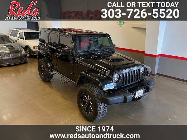 Photo 2015 Jeep Wrangler Unlimited Altitude Lifted custom leather and more - $33,863 (Reds Auto and Truck)