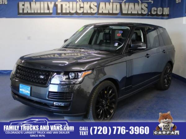 Photo 2016 Land Rover Range Rover Supercharged - $40,387 (_Land Rover_ _Range Rover_ _SUV_)