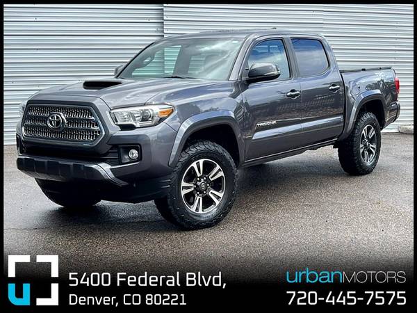 Photo 2016 Toyota Tacoma Double Cab TRD Sport All-Terrain Tires - 1 Owner $29,990