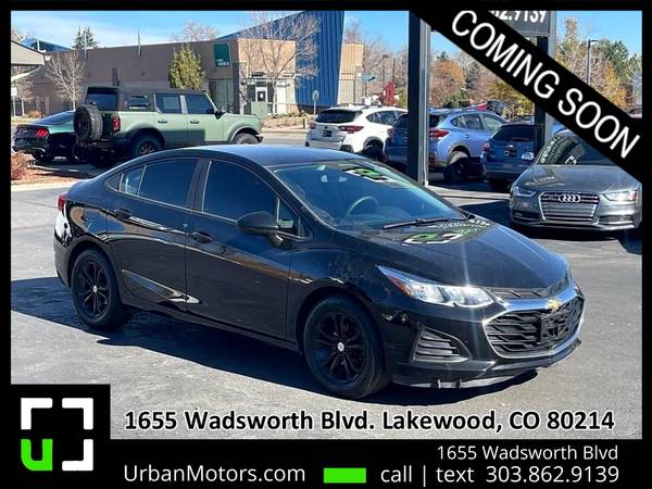 Photo 2019 Chevrolet Cruze LS - Clean 1 Owner CO Carfax - COMING SOON - $19,990 (1655 Wadsworth Blvd, Lakewood, CO 80214)