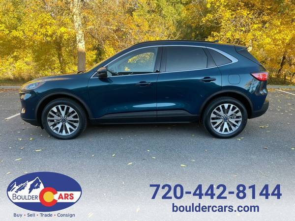 Photo 2020 Ford Escape Titanium Titanium Like New Only 1137 miles - $34,995 (Boulder Cars)
